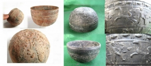Hellenistic Megarian bowls, late 3rd century BC source Collector-Antiquities, and 3rd-2nd centuries BC